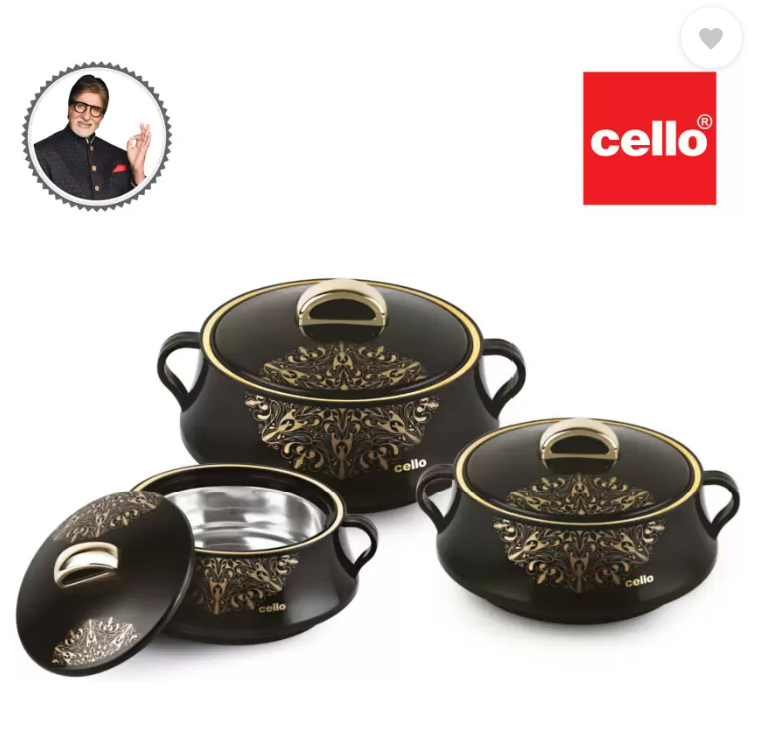 Cello MODUSTACK Tray Set (500+500+500ml)