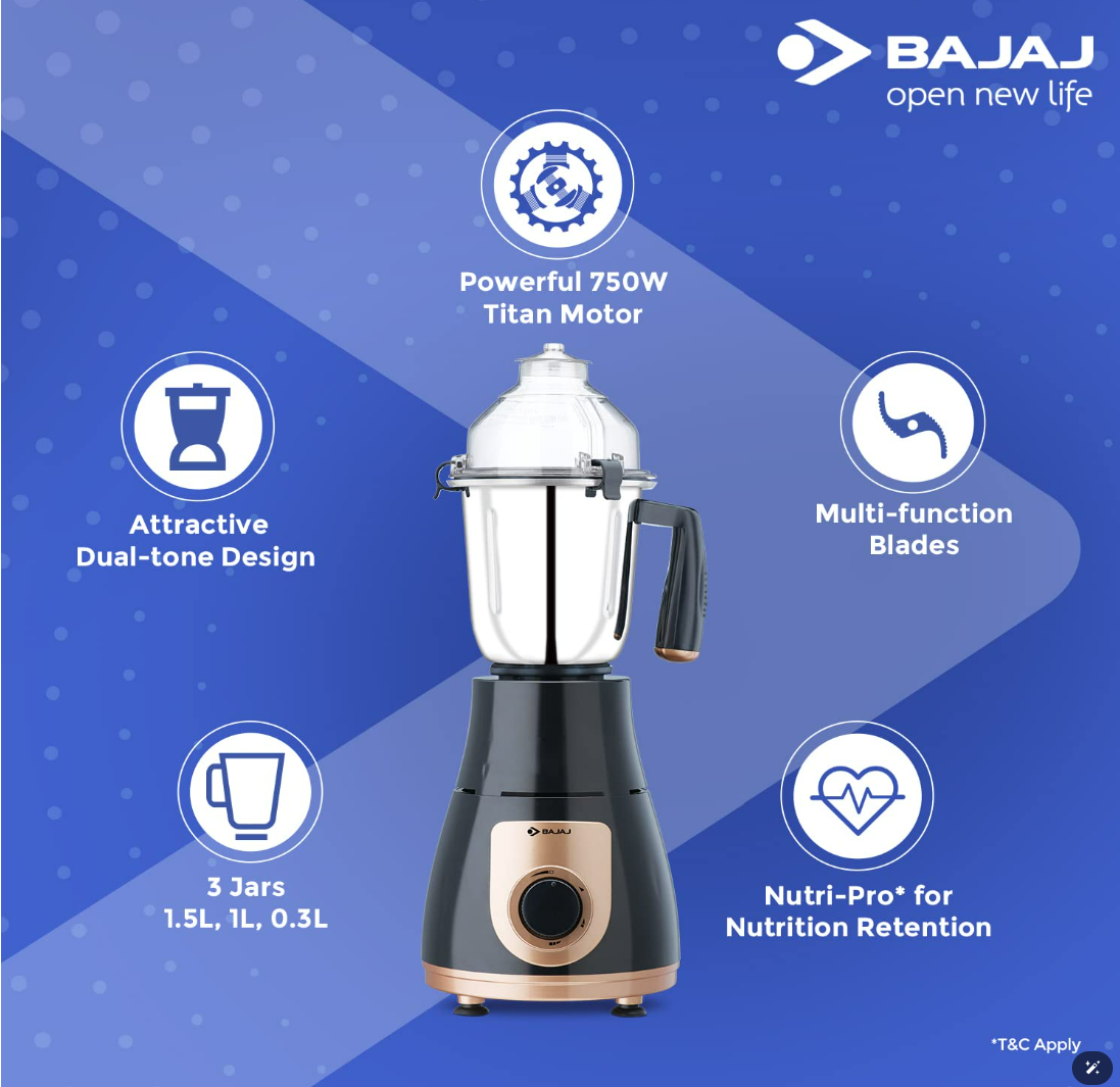 Bajaj BAJAJ GLS LAMP BC CL BULB 100W 230V