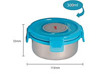 Cello ORNELLA Bowl with Lid set (500+500ml)