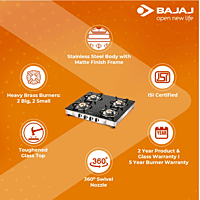 Bajaj BAJAJ SMARTGLOW 3W DOSTI RC LED TORCH