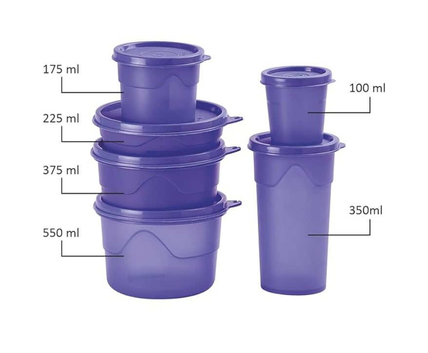 Cello QUBE FRESH combo 6pcs (180ml each)