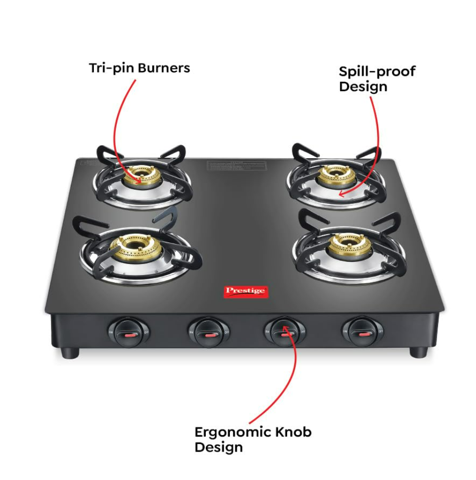 Prestige Magic Plus GTMP 04 SQ LP Gas Stove