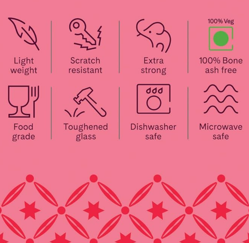 BOROSIL MINI RICE PLATE 1