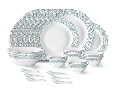 BOROSIL FULL PLATE 10” SET 6