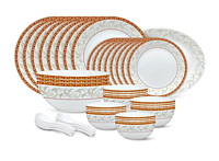 BOROSIL 33 PC D/SET WITH SPOON