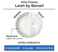 BOROSIL 27 PC D/SET