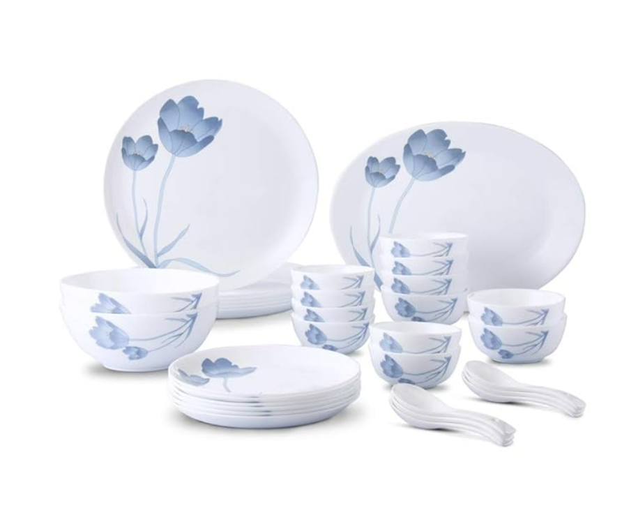 BOROSIL QUARTER PLATE SET 6