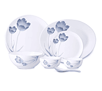 BOROSIL QUARTER PLATE SET 6