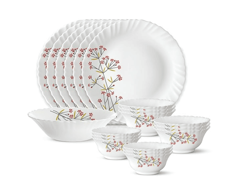 BOROSIL FULL PLATE 11” SET 6