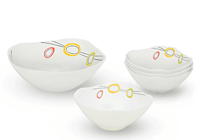 BOROSIL 750 ML + 750 ML MIXING BOWL WITH LID