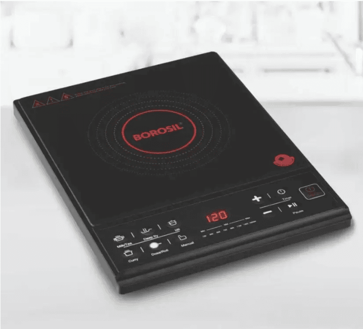 BOROSIL PC31 Induction Cooktop  (Black, Touch Panel)