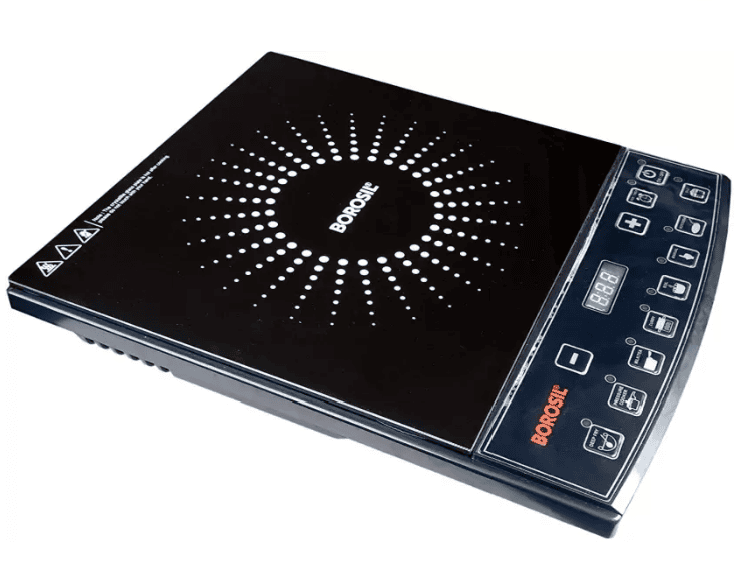 BOROSIL BIC20PC11 Induction Cooktop  (Black, Push Button)