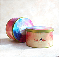 CookieMan Flat Tin- 200g