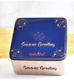 CookieMan Square Tin-250g