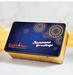CookieMan Rectangle Tin- 500g