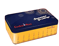 CookieMan Rectangle Tin- 500g