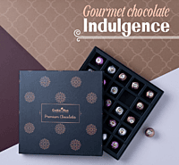 Cookie Man Premium 25 moulded chocolates Gift Box