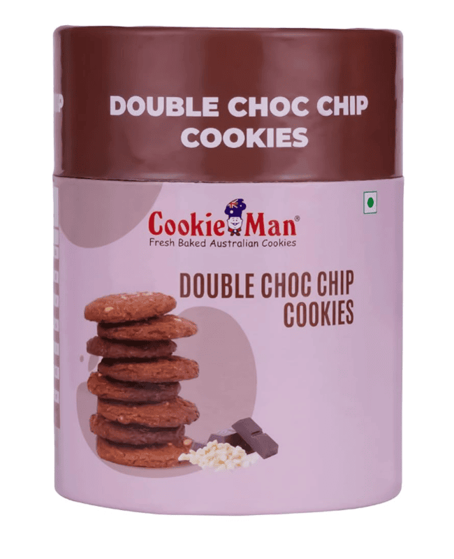 CookieMan Double Choc Chip Cookies-200g