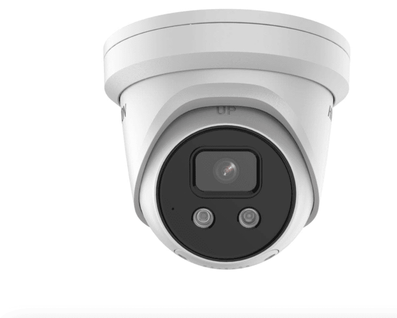 DS-2CD2366G2-ISU/SL  Hikvision 6 MP AcuSense Strobe Light and Audible Warning Fixed Turret Network Camera
