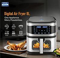 KENT Digital Air Fryer 8 Ltr