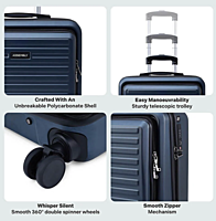 Assembly Stark Overnighter Hard Luggage