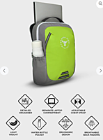 Urban Tribe Amigo Lite Laptop Back pack