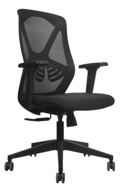 Zodiac medium Back Chair Black