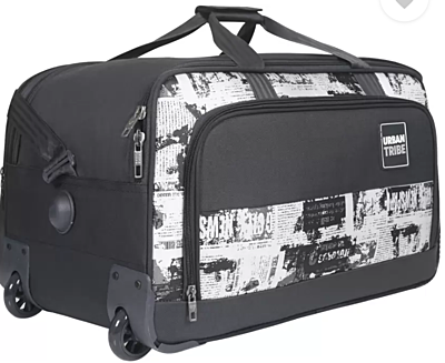 Urban Tribe Forbes Duffel With Trolly Bag