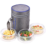 Olive ware Innox Glass Lunch Box