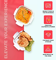 Olive ware Freshco Glass Lunch Box