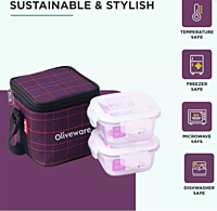 Olive ware Feast Glass Lunch Box