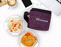Olive ware Feast Glass Lunch Box