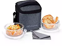 Olive ware Rio Glass Lunch Box