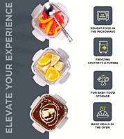 Olive ware Lvi Glass Lunch Box