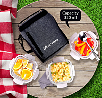 Olive ware Lvi Glass Lunch Box