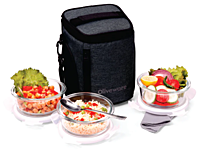 Olive ware Grace Glass Lunch Box