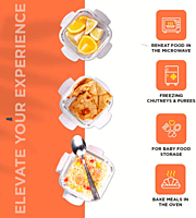 Olive ware Pablo Glass Lunch Box