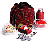 Olive ware Maria Glass Lunch Box