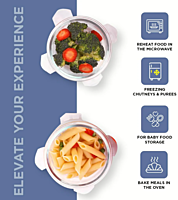 Olive ware Delta Glass Lunch Box