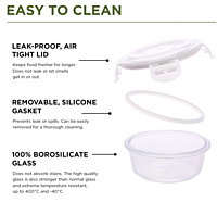 Olive ware Olive Glass Lunch Box