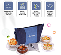 Olive ware Olive Glass Lunch Box