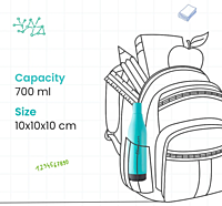 Olive Ware Rivo Insulated Bottle 700ML