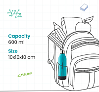 Olive Ware Qua Insulated Bottle 850ML