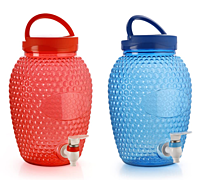 Olive ware Boom Water jug, Capacity- 4 Liter with 4 Glasses