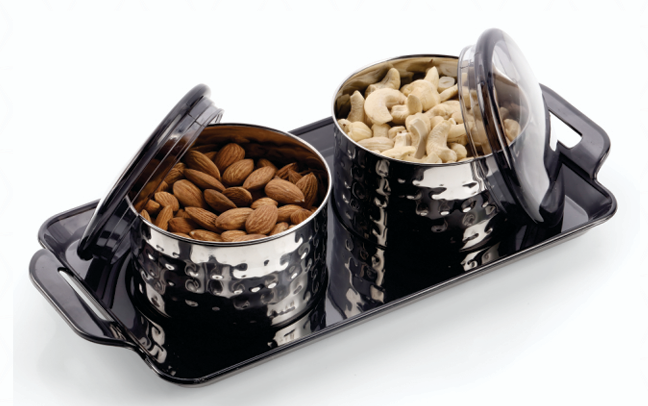 Olive Ware Falcone Serving Tray- 2x400ML