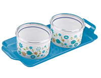 Olive Blossom Serving Tray (2x300ML)