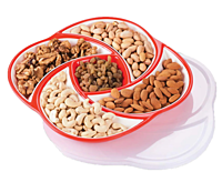 Olive ware Elegant Snack & Dry Fruit Candy Tray