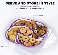 Olive ware Elegant Snack & Dry Fruit Candy Tray