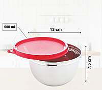 Signora Ware Amour Collection Mixing Bowl Steel  Set/2