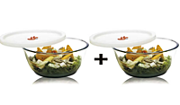 Signora Ware Mixing  Borosilicate Bowl Combo Set/2, 500 MLML